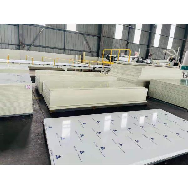 White Plastic Board 4x8 PP Sheets Corrosion Resistance For Partitions