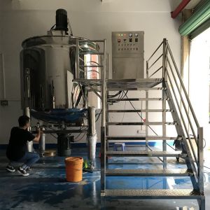 China SUS316L Cosmetic Mixer Soap Mixing Machine Vacuum Homogenizing Mixing Machine wholesale