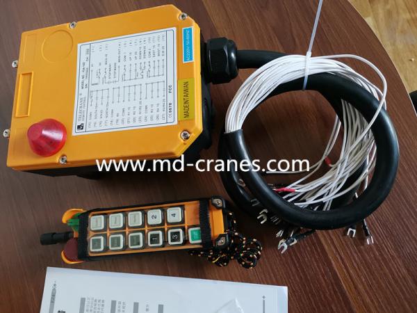 Quality F24-10D Wireless Radio Remote Controller with Double Speed Control for sale