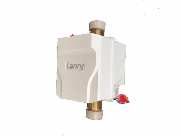 Quality Easy Operation and Low Cost GSM GPRS Ultrasonic  Water Meter with blue and white color for sale