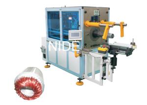 China Horizontal Malfunction Alarm Coil Insertion Machine For Insert Coil And Wedge wholesale