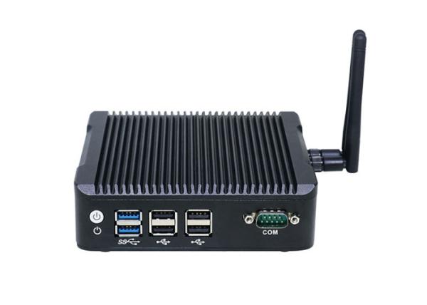 Quality Food Processing Rugged Industrial Fanless Mini PC Support WIFI And Bluetooth for sale