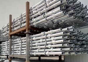 Metal Cuplock Scaffolding Components Cross Lock Scaffolding System 3.2mm Thickness