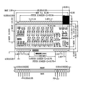 15 Inches Transmissive HTN LCD Display Quick 5ms Response Time