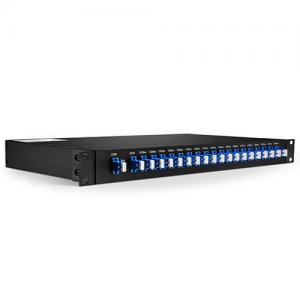 China 8 / 16 / 18 Channel Coarse Wavelength Division Multiplexer In 1U Rackmount on sale