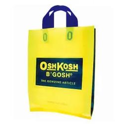 Quality Poly Loop Handle Plastic Bags Heat Seal , PVC Transparent Plastic Bag With Handle for sale