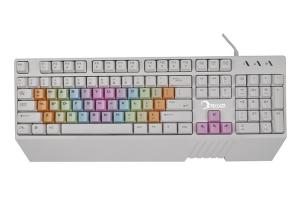 China Custom Gaming Keyboard With Usb Port , Light Up Mechanical Keyboard KB600 on sale