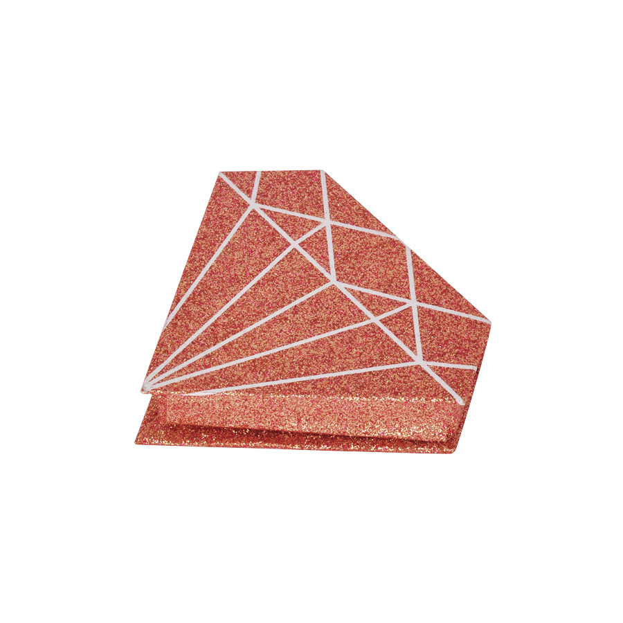 Sturdy Cardboard Customized Eyelash Boxes CE ISO Certification