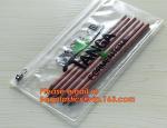 A4 clear plastic pp document carrying file folder zipper lock pocket bag with