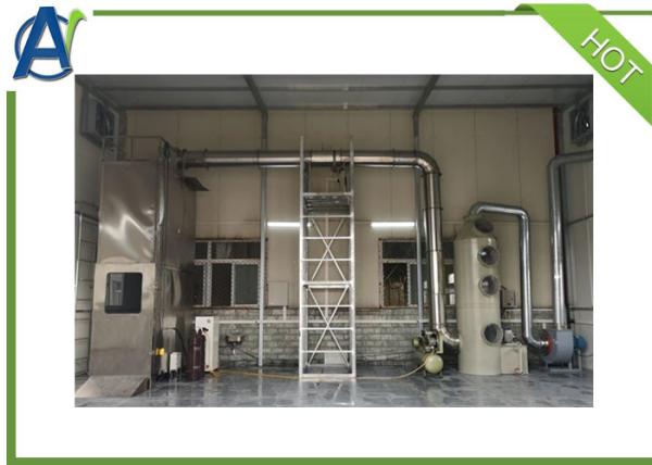 Quality Bunched Cable Vertical Flame Spread Testing Machine For Heat Release by EN 50339 for sale