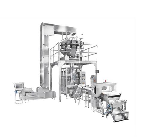 Quality Auto Multihead Weigher Packing Machine 10-70BPM Synchronous Servo for sale