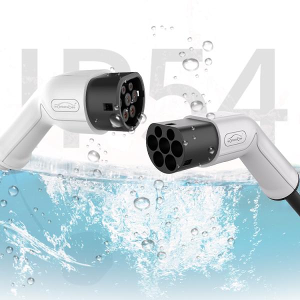 7.2kW 32A EV Charging Gun 200V Car Charging Cable Type 2