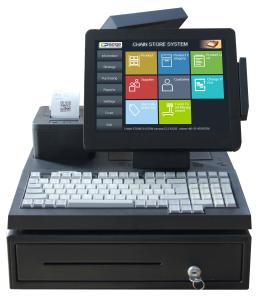 China Intel Corei3/i5/J1900 CPU 4GB/8GB DDR3 RAM Touch Pos Machine for Restaurants and Retails on sale