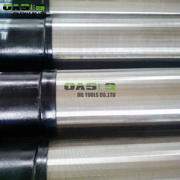 Construction Water Wells Borehole Screen , 25 % Open Area Wedge Wire Screen