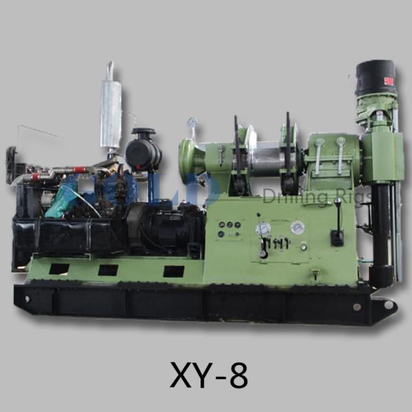 XY-8 large borehole drilling rig platform available core sample drilling rig