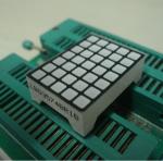 White 5x7 Dot Matrix LED Display High Efficiency Programmable LED Display