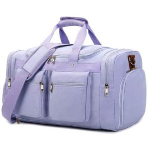 China Ladies Overnight Duffel Bag With Shoe Compartment wholesale