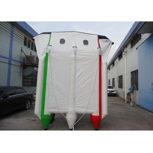 Customized Logo Towable Inflatables / Inflatable Flying Fish For Sea