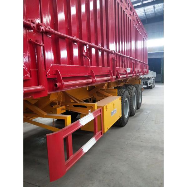 Mechanical Suspension 20FT 40FT Box Semi Trailer with Side Door Van Cargo Semi Trailer