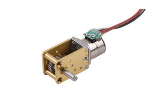 China Step angle 18°/gear ratio 5V DC 10mm Small Geared Stepper Motor PM With Worm Gear Box Gear ratio 1:21 to 1:1030 wholesale