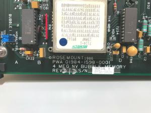 EMERSON of 01984-1598-0001 RACK MOUNTED PCB MEMORY BOARD NV BUBBLE MEMORY, 4 MEG NV BUBBLE MEMORY,NEW ORIGINAL.