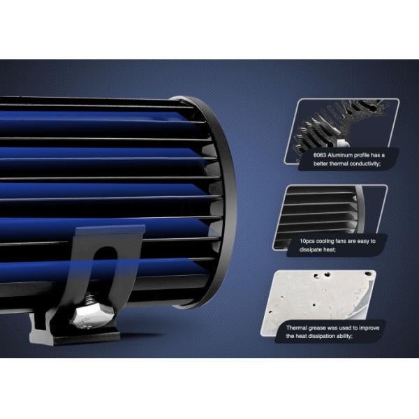 72 Watt 5 Inch Automotive LED Light Bar / LED Pod Fog Lights 3030 LEDs