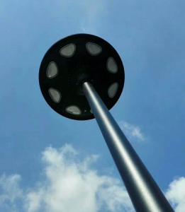 China Hitechled 50W Smart RGB UFO all in one solar LED garden light, 360deg lighting landscape solar LED light, HT-SG-UFO50 wholesale
