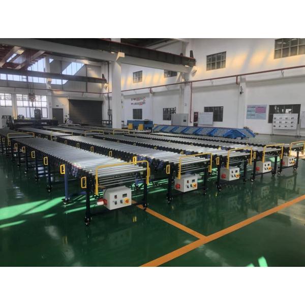Horizontal Skate Retractable Flexible Roller Conveyor