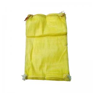 China PP Woven Sewing Mesh Net Bag For Vegetable Garlic Fruits 30*60CM wholesale