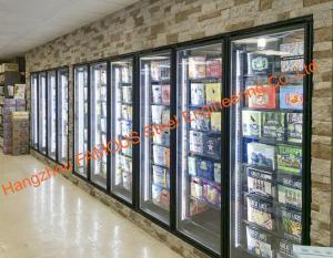 China Supermarket Multideck Heated Glass Door For Cold Room / Refrigerator Parts / Freezer on sale