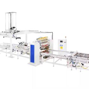 China Hwashi IBC Cage Frame Automatic Welding Machine Production Line Mesh Unloading Mechanical Arm Base Frame Welding Machine on sale