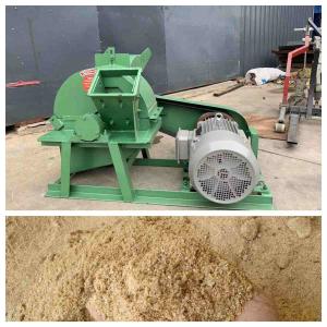 China 500kg/H 11kw Log Wood Sawdust Machine  Ginder Shedder Small Crusher For Wood Sawdust on sale