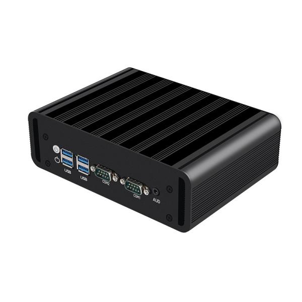Quality Intel Core i3 i5 i7 Processors Fanless Industrial Mini PC With 2LAN 2COM RS485 for sale