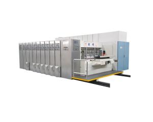 High Speed Corrugated Cardboard Making Machine With Carton Printing Function