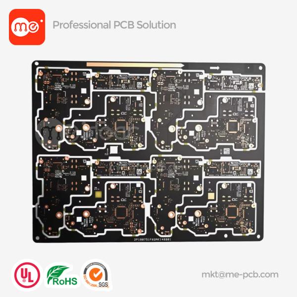 Black Soldermask PCB OEM multilayer pcb multi pcb four layer pcb multi layer