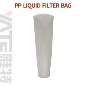 Plastic Ring Polypropylene Filter Bag Strict Control For Extended Replacement Cycle