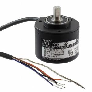China OMRON Rugged Incremental Optical Rotary Encoder E6C3-CWZ5GH 12-24VDC 1024 P/R 1M wholesale