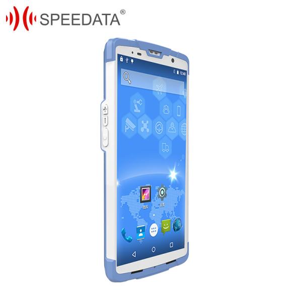 Bluetooth Handheld Wireless Barcode Scanner Android With 5.5 Inch Display And