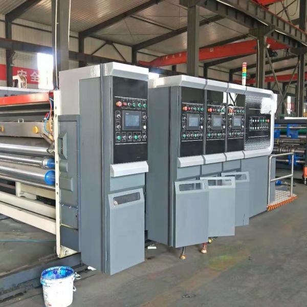 Quality Polychrome Cardboard Printing Flexo Printing Machinery Mechanical Driven Type for sale