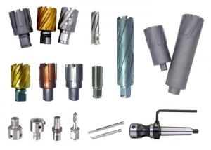 China HSS, HSSCo ,T.C.T .Annular Cutter,Rotabroach cutter, Slugger,Magnetic Drill bits, Rail Cutter ,Core drills and Arbors on sale
