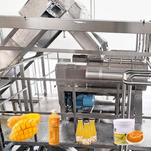 China Automatic 10T/H Mango Processing Plant 440V Puree Processing Line on sale