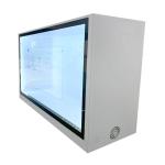 Android LCD See Through Display Interactive Advertising Translucent LCD Box