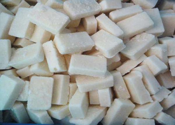 Quality Premium IQF Frozen Vegetables , Block Shape Mashed Garlic / Puree / Paste for sale