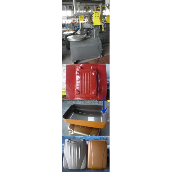 Siemens Motor Plastic Sheet Extrusion Machine / Suitcase Edge Cutting Machine