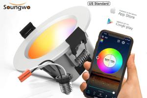 China E26 Smart Music Lamp Bluetooth Mesh Led Bulb Long Distance Control In Home And Office wholesale