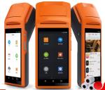 Receipt Printing Android Handheld POS Terminal Removable Handheld Pos System