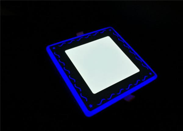 Quality 4 Led Flush Mount Ceiling Lights 12 Watt Two Color With Decorative Pattern for sale