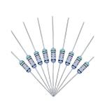 1/4w 1 ohm half short circuit resistance good fuse fixed resistor led color code