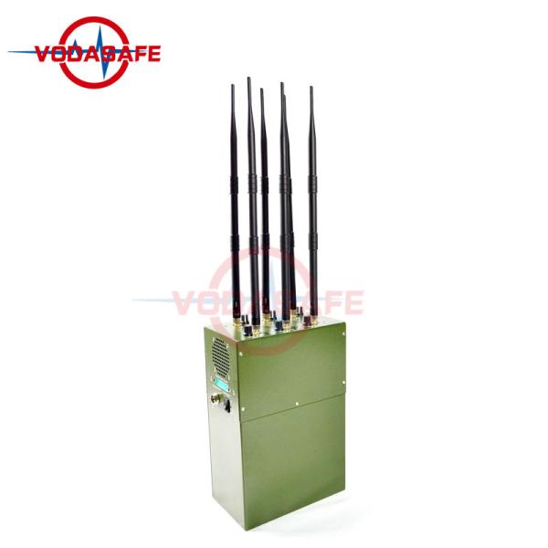 Sweep Jamming Mobile Phone Signal Jammer AC Adapter With Conducive Carrying