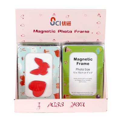 4x8 8x10" Magnetic Document Display Epoxy Wall Picture Frames